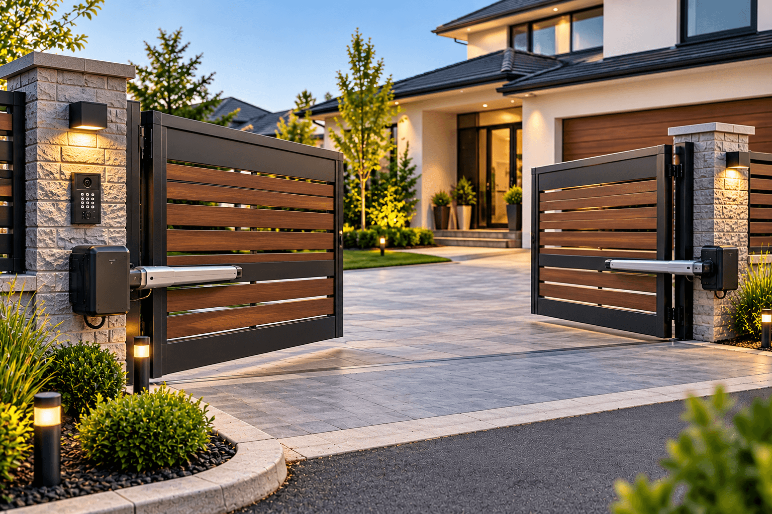 Automatic and electric gates