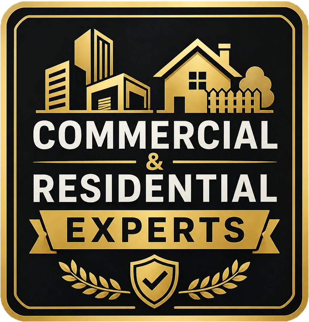 Commercial and Residential Experts badge