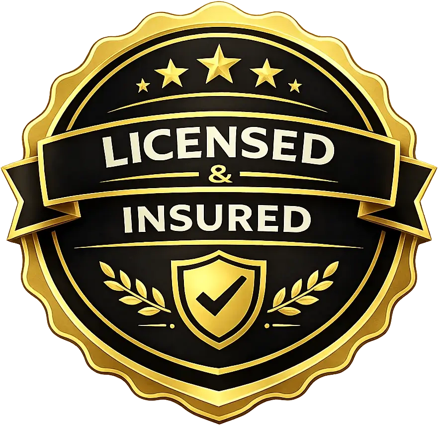 licensed and insured badge