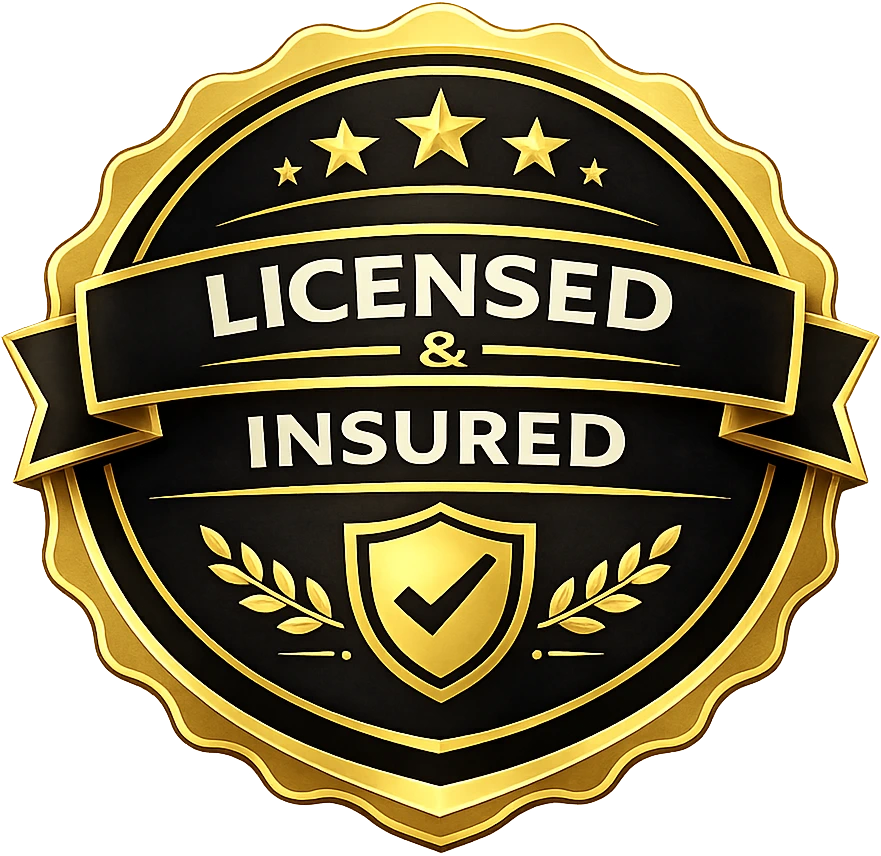 licensed and insured badge
