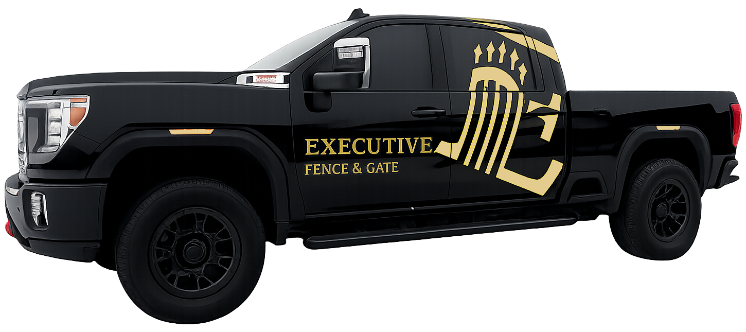Executive Fence & Gate Truck Wrapped